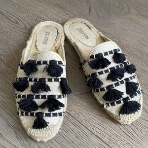 Soludos espadrille mules with tassels